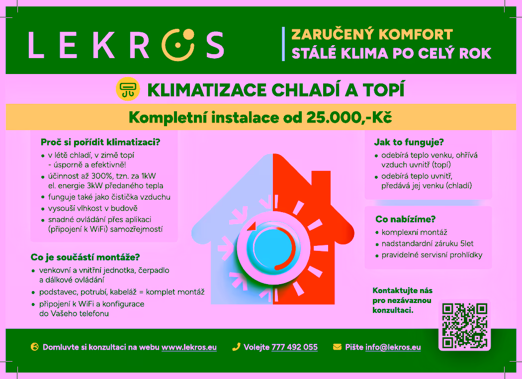 Lekros Letak A5 Limatizace Chladi I Topí  2026 Print