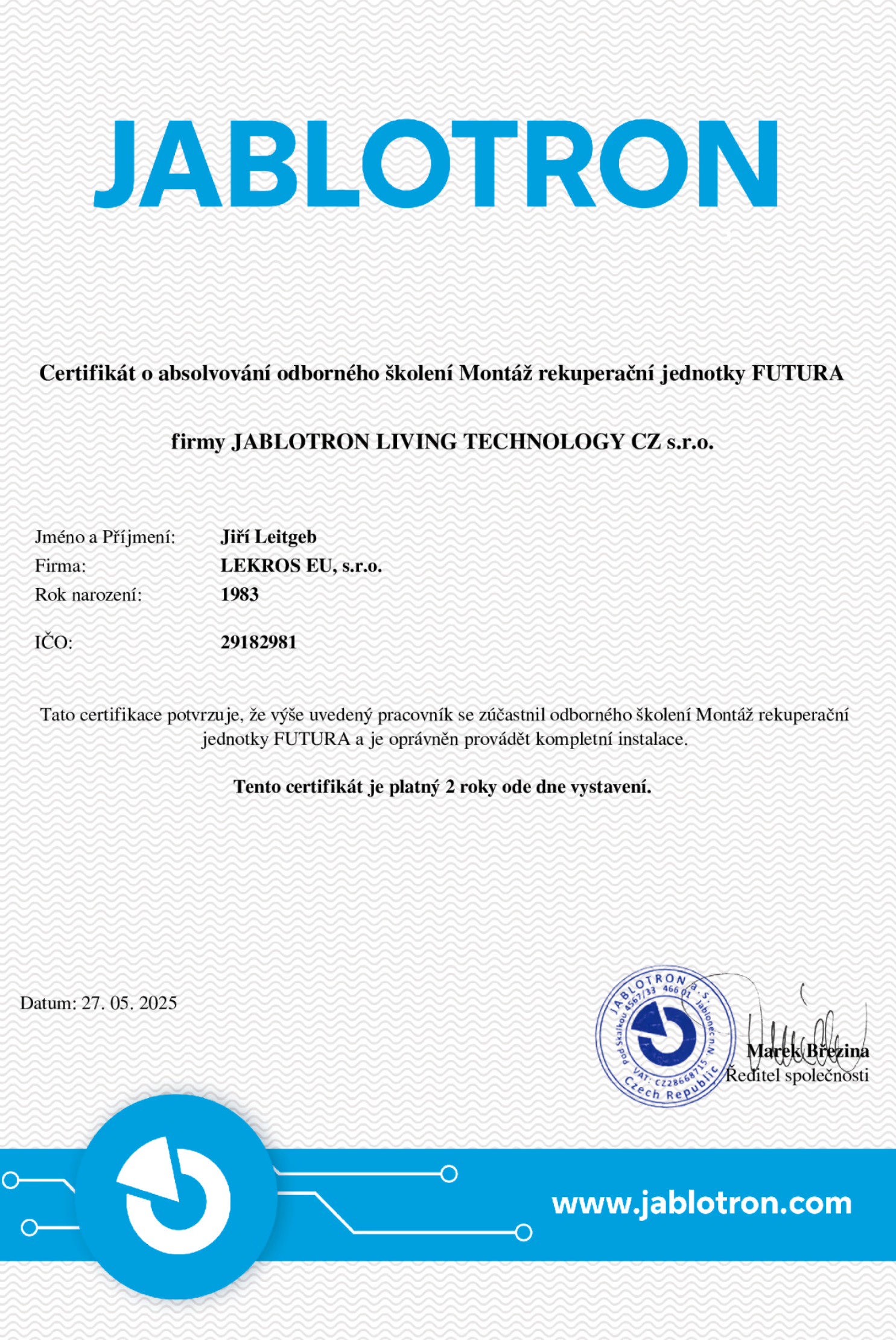 O společnosti LEKROS - O nás