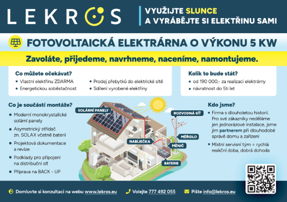 Fotovoltaická Elektrárna 5Kw